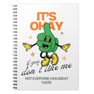 Ik hou niet van handschoenen notitieboek