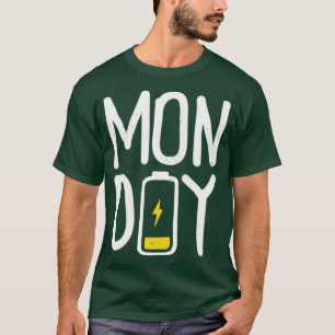 Ik hou niet van maandag t-shirt