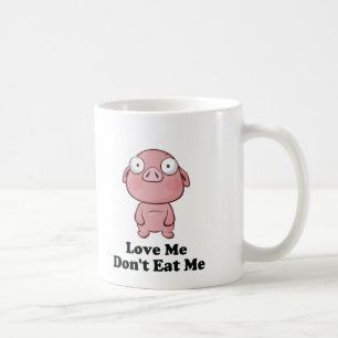 Ik hou niet van mijn varkensontwerp koffiemok