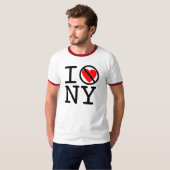 Ik hou niet van New York! T-shirt (Voorkant volledig)