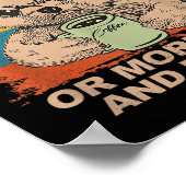 Ik hou niet van ochtendmensen en ochtenden.. Koffi Poster (Hoek)