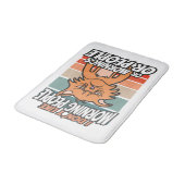 Ik hou niet van ochtendmensen of ochtenden of mens badmat (Gekanteld)