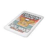 Ik hou niet van ochtendmensen of ochtenden of mens badmat (Gekanteld)