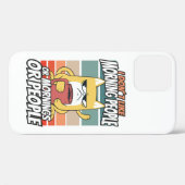 Ik hou niet van ochtendmensen of ochtenden of mens Case-Mate iPhone case (Achterkant (horizontaal))
