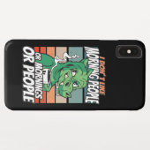 Ik hou niet van ochtendmensen of ochtenden of mens Case-Mate iPhone case (Achterkant (horizontaal))