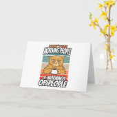 Ik hou niet van ochtendmensen of ochtenden of mens kaart (Gele Bloem)