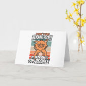 Ik hou niet van ochtendmensen of ochtenden of mens kaart (Gele Bloem)