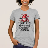 Ik Hou Niet van Ochtendmensen T-Shirt (Voorkant)