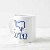 IK HOU NIET VAN RELLETJES KOFFIEMOK (Voorkant links)