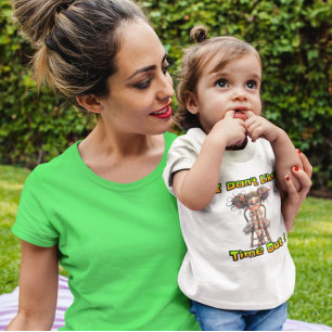 Ik hou niet van time-out kinder shirts