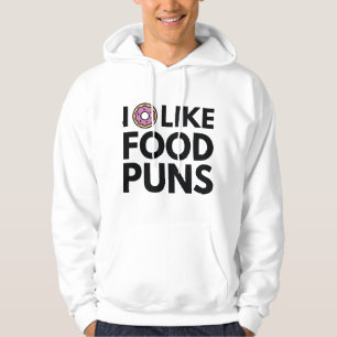 Ik hou niet van voedselbonen hoodie