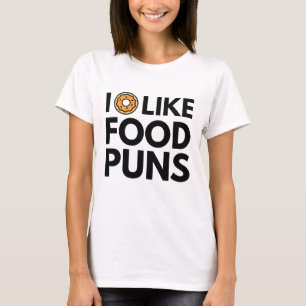 Ik hou niet van voedselbonen t-shirt