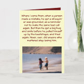 "Ik hou nog steeds van je kaartje" Kaart (Voorkant)