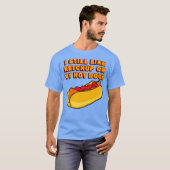 Ik hou nog steeds van Ketchup op m'n hete honden T-shirt (Voorkant volledig)