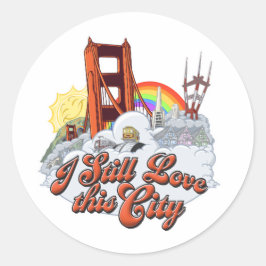 Ik hou nog steeds van San Francisco Sticker