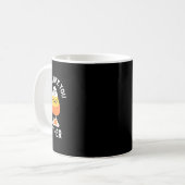 Ik hou ook niet van jou Candy Corn sarcastisch gra Koffiemok (Voorkant links)