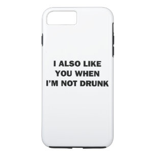 Ik hou ook van jou als ik niet Drink ben Case-Mate iPhone Case
