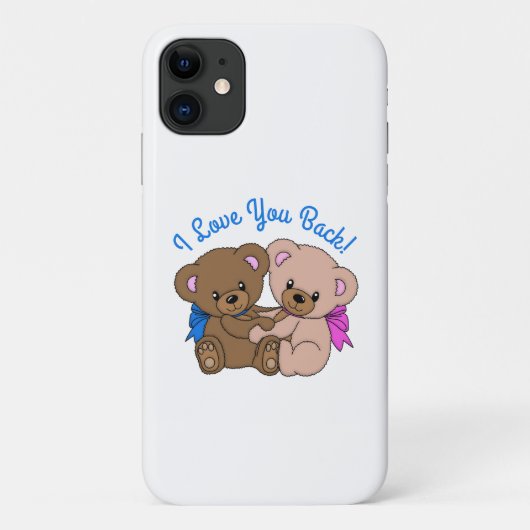 Ik Hou Ook Van Jou Knuffelberen Knuffelen Case-Mate iPhone Case (Achterkant)