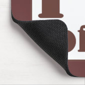 Ik hou ook van koffie muismat (Hoek)