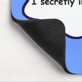 Ik hou stiekem van stripverhalen! muismat (Hoek)