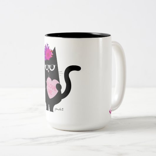 Ik hou van 15 oz. Mok (Voorkant rechts)