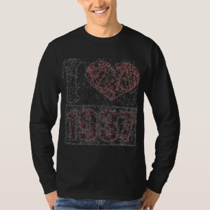 Ik hou van 1937 - Retro T-Shirt