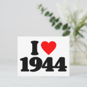 IK HOU VAN 1944 BRIEFKAART (Staand voorkant)