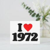 IK HOU VAN 1972 BRIEFKAART (Staand voorkant)
