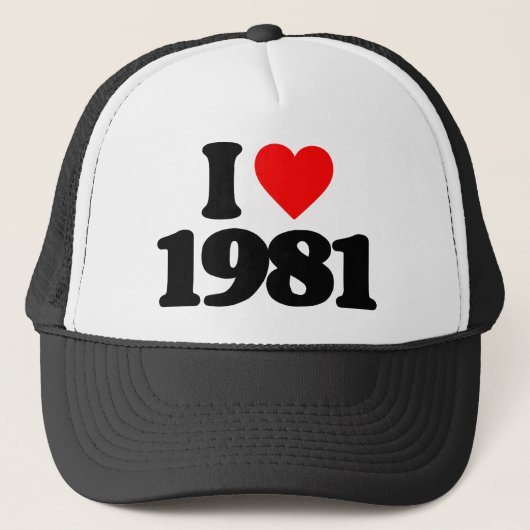 IK HOU VAN 1981 TRUCKER PET (Voorkant)