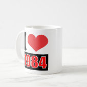Ik hou van 1984 - Mokken (Voorkant links)