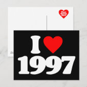 IK HOU VAN 1997 BRIEFKAART (Voorkant / Achterkant)