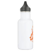Ik hou van 2012 - Oranje draak - Waterfles (Links)