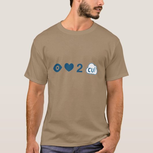 Ik hou van 2 Cull T-shirt (Voorkant)