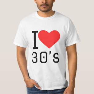 Ik hou van 30 jaar t-shirt