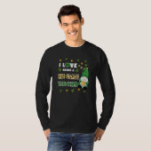 Ik hou van 3e klas leraar gnome St Patricks D T-shirt (Voorkant volledig)