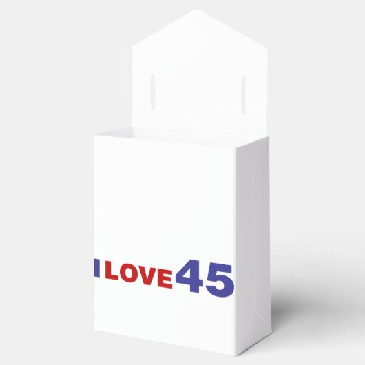 Ik hou van 45 bedankdoosjes (Geopend)