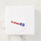 Ik hou van 45 bedankjes labels (In situ)