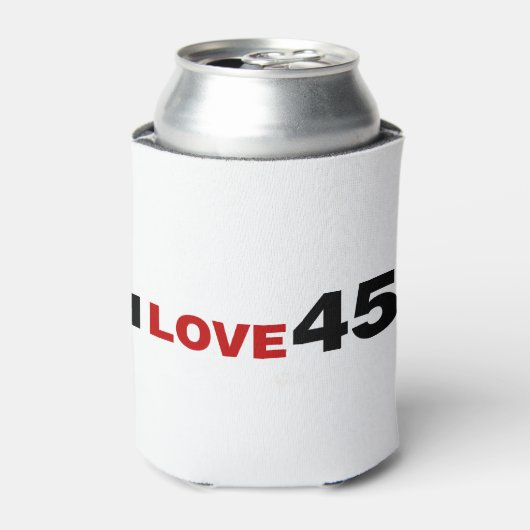 Ik hou van 45 blikjeskoeler (Blikje Voorkant)