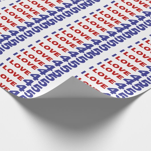 Ik hou van 45 cadeaupapier (Hoek)