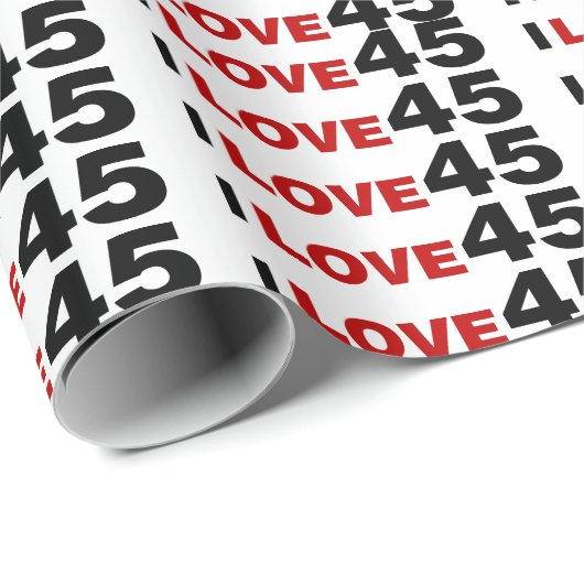 Ik hou van 45 cadeaupapier (Rol Hoek)