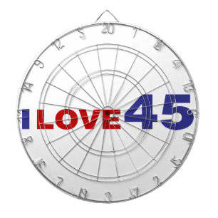 Ik hou van 45 dartbord