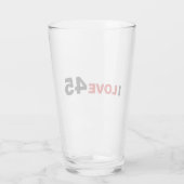 Ik hou van 45 glas (Achterkant)