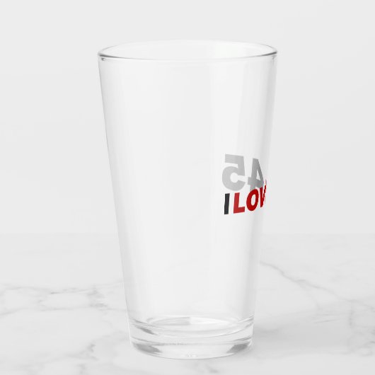 Ik hou van 45 glas (Rechts)