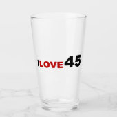Ik hou van 45 glas (Voorkant)