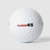 Ik hou van 45 golfballen (Voorkant)