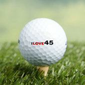 Ik hou van 45 golfballen (Insitu Shirt)