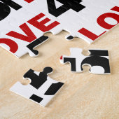 Ik hou van 45 legpuzzel (Zijkant)