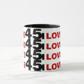 Ik hou van 45 mok (Midden)