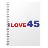 Ik hou van 45 notitieboek (Voorkant)