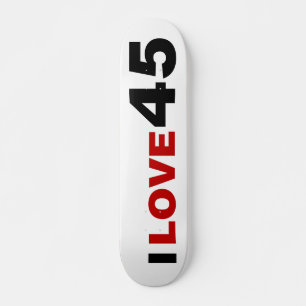 Ik hou van 45 persoonlijk skateboard